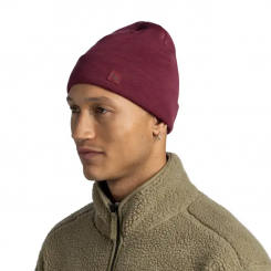 Buff - Σκούφος Merino Heavyweight Beanie Loose Solid Tibetan Red