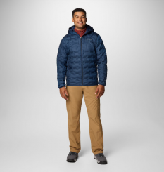 Columbia - Delta Ridge II Down Hooded Jacket Collegiate Navy