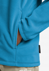 Jack Wolfskin - Taunus Full Zip Men's Fleece Jacket Aurora Blue