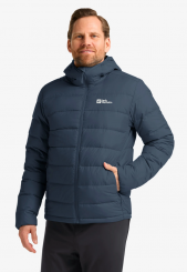 Jack Wolfskin - M Ather Down Hoody M Rds Midnight Sky/Dark Navy