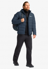 Jack Wolfskin - M Ather Down Hoody M Rds Midnight Sky/Dark Navy