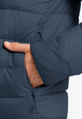 Jack Wolfskin - M Ather Down Hoody M Rds Midnight Sky/Dark Navy