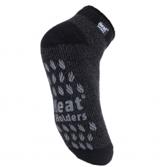Sockshop - Heat Holders Ankle Slipper Black