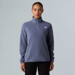 The North Face - W 100 Glacier 1/4 Zip Jacket Twilight Galaxy