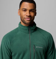 Columbia - Fast Trek III Half Zip Fleece Rain Forest