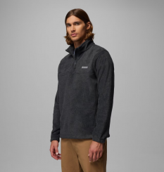 Columbia - Steens Mountain™ Half Zip Charcoal Heather