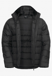 Jack Wolfskin - M Ather Down Hoody M Rds Black