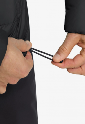 Jack Wolfskin - M Ather Down Hoody M Rds Black