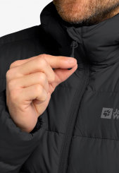 Jack Wolfskin - M Ather Down Hoody M Rds Black