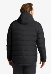 Jack Wolfskin - M Ather Down Hoody M Rds Black