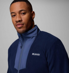 Columbia - Sequoia Grove Half Zip Fleece Collegiate Navy/Dark Mountain