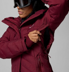 Columbia - Lay D Down V Jacket Rich Wine
