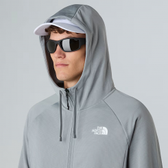 The North Face - M Reaxion 2.0 Hooded Full Zip Jacket Monument Grey Dark Heather