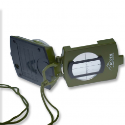 Alpin - Prismatic Compass With Waterproof Metal Casing And Floating Dial