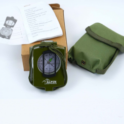 Alpin - Prismatic Compass With Waterproof Metal Casing And Floating Dial