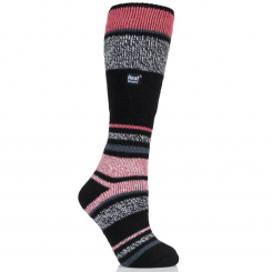 Heat Holders - Ladies Socks Ski Bl Coral