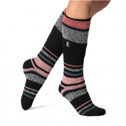 Heat Holders - Ladies Socks Ski Bl Coral