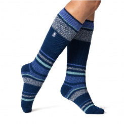 Heat Holders - Ladies Socks Ski Indigo