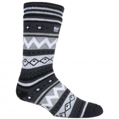 Heat Holders - Mens Socks Soul Warming Black/Charc