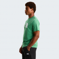 The North Face - M Evolution Half Dome Regular Short Sleeve Dimmed Algae