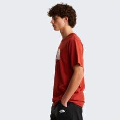 The North Face - M Evolution Half Dome Regular Short Sleeve Iron Clay