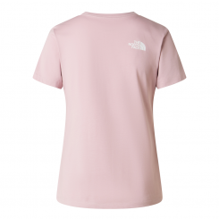 The North Face - W Evolution Half Dome Slim Short Sleeve Metal Pink