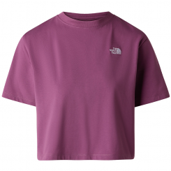 The North Face - W Evolution Simple Dome Crop rlx SS Tee Chroma Purple