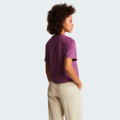 The North Face - W Evolution Simple Dome Crop rlx SS Tee Chroma Purple