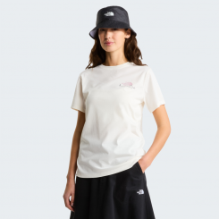 The North Face - W Monte Regular Short Sleeve Tee Graphic White Dune
