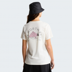 The North Face - W Monte Regular Short Sleeve Tee Graphic White Dune