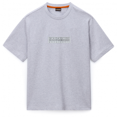 Napapijri - S-Box Logo SS1 Light Grey Melange