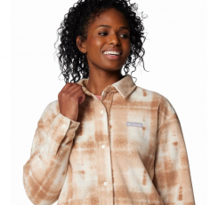 Columbia - W Benton Springs Shirt Jacket II Camel Brown