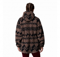 Columbia - W Rare Escape Hooded Full Zip Iron Knit Knot Tonal