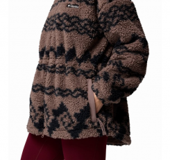 Columbia - W Rare Escape Hooded Full Zip Iron Knit Knot Tonal