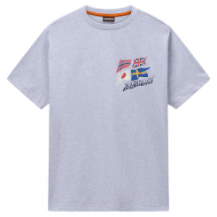 Napapijri - S-Mahsa SS Light Grey Melange