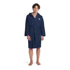 Arena - Μπουρνούζι Compact Microfiber Robe Navy/White
