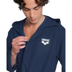 Arena - Μπουρνούζι Compact Microfiber Robe Navy/White