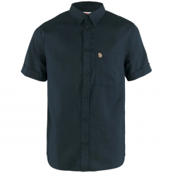 Fjallraven - Ovik Travel Shirt SS M Dark Navy