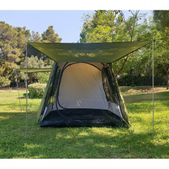 Salty Tribe - Οικογενειακή Σκηνή 6 Ατόμων Calusa 360 x 220 x 180(ύψος) cm