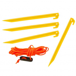 New Camp - Σετ 4 Σχοινάκια + 4 Πασσαλάκια πλαστικά 24cm