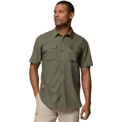 Columbia - Silver Ridge Utility II SS Stone Green