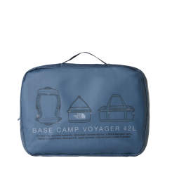 The North Face - Base Camp Voyager Duffel 42L Granite Grey/Frost Grey
