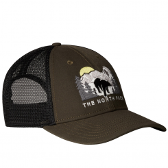 The North Face - Embroidered Mudder Trucker New Taupe Green/Bear Gr