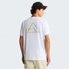 The North Face - M Mountain Athletics Graphic Regular Short Sleeve Tee Tnf White