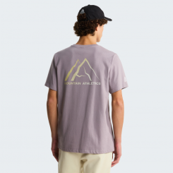 The North Face - M Mountain Athletics Graphic Regular Short Sleeve Tee Transcendent Grey