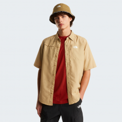 The North Face - M Sequoia Short Sleeve Shirt Khaki Stone