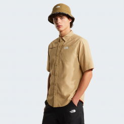 The North Face - M Sequoia Short Sleeve Shirt Khaki Stone