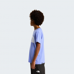 The North Face - Teen Easy Regular SS Periwinkle Glow