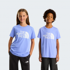 The North Face - Teen Easy Regular SS Periwinkle Glow