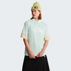 The North Face - W Evolution Half Dome Relaxed Short Sleeve Opal Frost